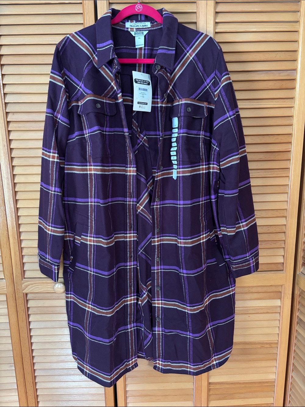 Women’s Duluth Folklore Flannel Duster/Tunic